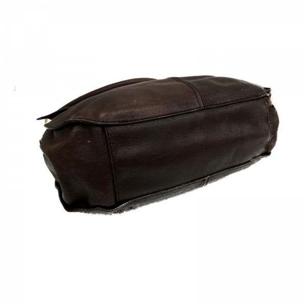  Burberry Burberry большая сумка - кожа темно-коричневый сумка 