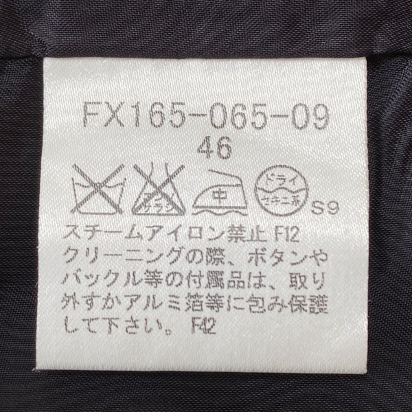 バーバリーロンドン Burberry LONDON スカート サイズ46 XL - 黒 レディース ひざ丈/チェック柄 ボトムス_画像5