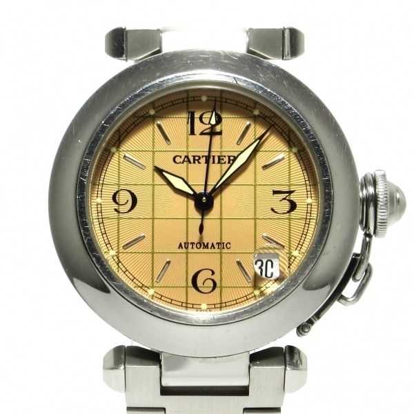 Cartier(カルティエ) 腕時計 パシャC W31024M7 ボーイズ SS ライトブラウン