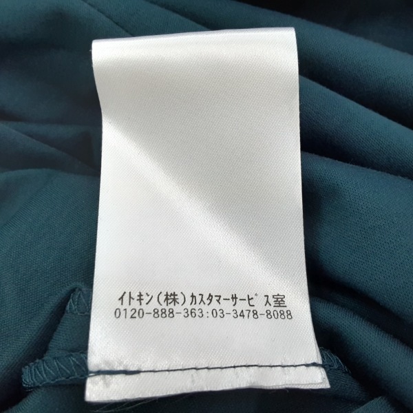 シビラ Sybilla サイズM - ダークグリーン レディース 七分袖/ロング 美品 ワンピースの画像5