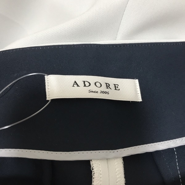 アドーア ADORE パンツ - ライトグレー レディース クロップド(半端丈) ボトムス_画像3