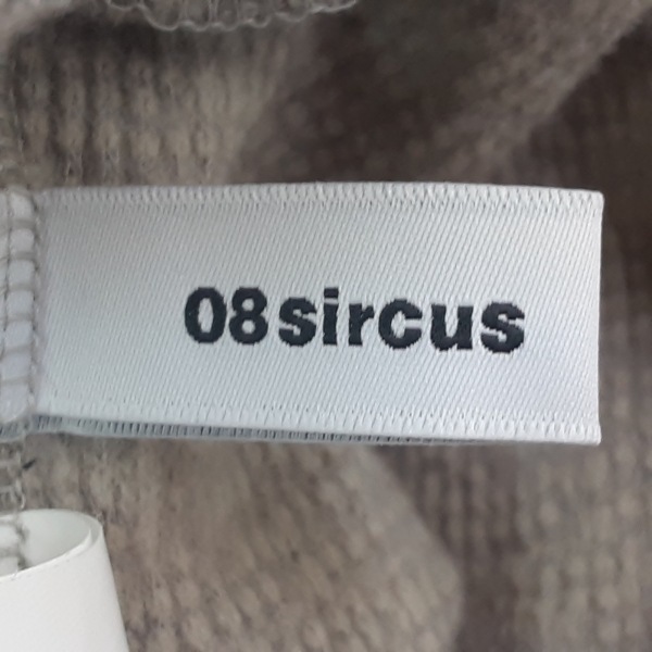 08サーカス 08SIRCUS 長袖セーター サイズ2 M - グレー レディース ハイネック トップス_画像3