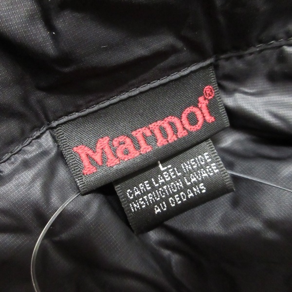マーモット Marmot ダウンジャケット サイズL/L 黒 レディース 長袖/冬 美品 ジャケット_画像3