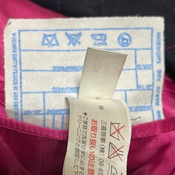 ジャンフランコフェレ GIANFRANCO FERRE シングルスーツ サイズ46 S - ネイビー×ピンク メンズ メンズスーツ_画像5