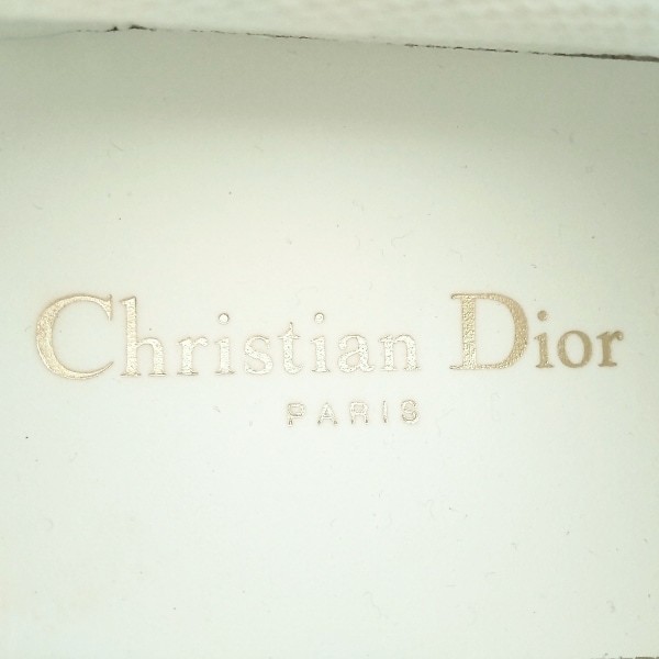 ディオール/クリスチャンディオール DIOR/ChristianDior スリッポン 37 1/2 - キャンバス アイボリー×グレー レディース 靴_画像5