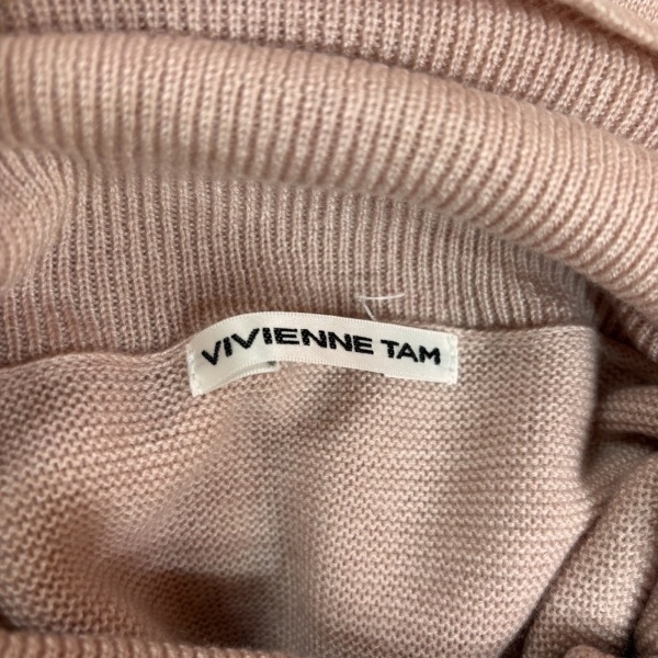 ヴィヴィアンタム VIVIENNE TAM 長袖セーター/ニット サイズ38 M ピンク×白×マルチ レディース トップス_画像3