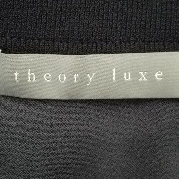 セオリーリュクス theory luxe ブルゾン サイズ038 M - ダークグレー レディース 長袖/ジップアップ/春/秋 ジャケット_画像3