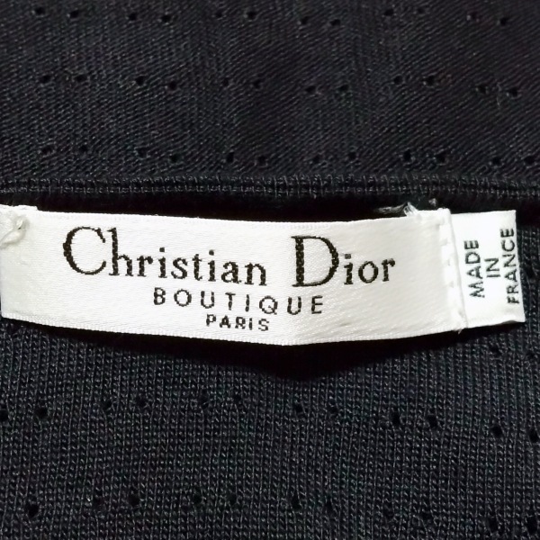 ディオール/クリスチャンディオール DIOR/ChristianDior 半袖セーター/ニット サイズ「42」I - 黒 レディース トップス_画像3