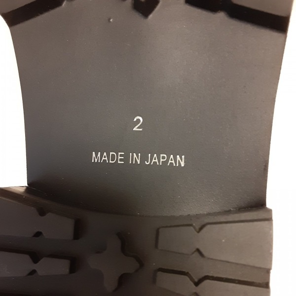 ワイズ Y's ショートブーツ 2 - レザー 黒 レディース 美品 靴_画像6