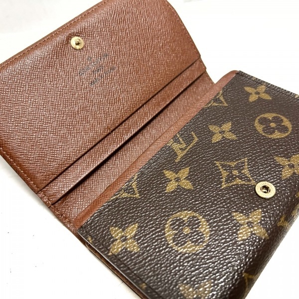 ルイヴィトン LOUIS VUITTON 2つ折り財布 M61730 ポルトモネビエトレゾール - SP1005 財布 モノグラム_画像3