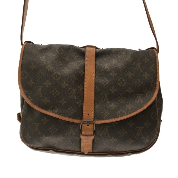 ルイヴィトン LOUIS VUITTON ショルダーバッグ M42254 ソミュール35 モノグラム・キャンバス - AR0942 バッグ モノグラム_画像3