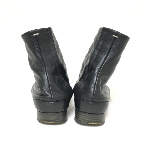 メゾンマルジェラ Maison Margiela ショートブーツ 36 - レザー 黒 レディース タビ 靴_画像3