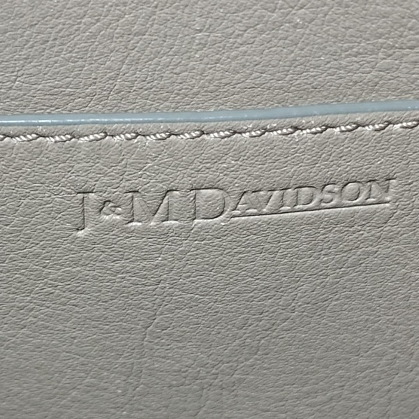 ジェイ&エムデヴィッドソン J&MDavidson トートバッグ ツーバイフォー バケットバッグ レザー グレーベージュ スタッズ バッグ_画像8