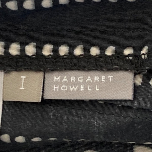 マーガレットハウエル MargaretHowell スカート サイズ1 S - グレー×白 レディース ひざ丈 ボトムス_画像3