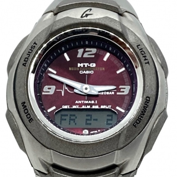 CASIO(カシオ) 腕時計 G-SHOCK/MT-G MTG-520 メンズ ボルドーの画像1