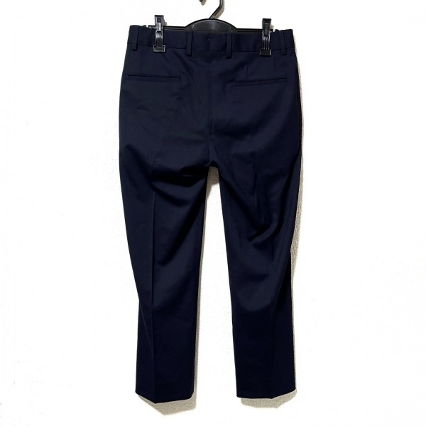 モンクレール MONCLER パンツ サイズ44 PANTALONE SPORTIVO ダークネイビー スラックス 美品 ボトムス_画像2