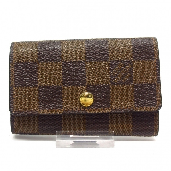 ルイヴィトン LOUIS VUITTON キーケース N62630 ミュルティクレ6 ダミエ・キャンバス エベヌ CT2192 財布 ダミエ_画像1