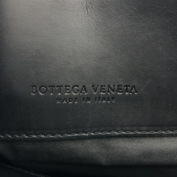 ボッテガヴェネタ BOTTEGA VENETA ビジネスバッグ 13095 イントレチャート レザー 黒 バッグ_画像7