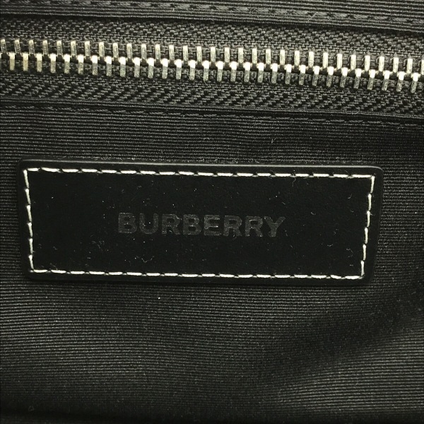 バーバリーロンドンイングランド BURBERRY LONDON ENGLAND セカンドバッグ 8036675 PVC(塩化ビニール)×レザー チェック柄 美品 バッグ_画像7