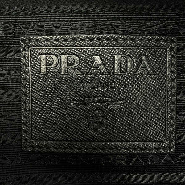 プラダ PRADA ショルダーバッグ - ナイロン×レザー ダークブラウン×カーキ×黒 革タグ/迷彩柄 バッグ_画像7