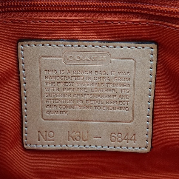 コーチ COACH ショルダーバッグ 6844 シグネチャーミニフィールドバッグ ジャガード×レザー カーキ×ベージュ バッグ_画像8