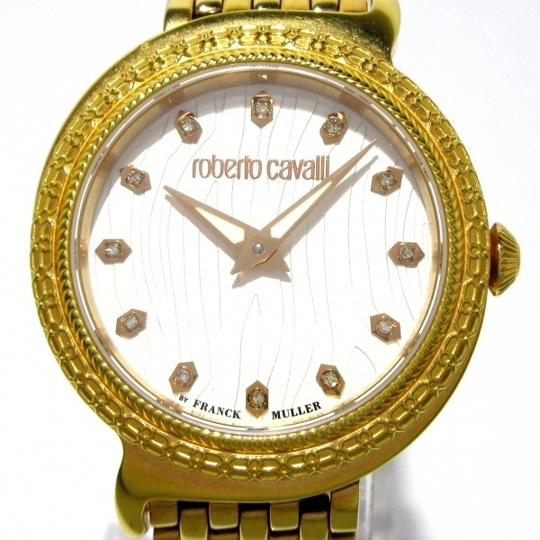 RobertoCavalli(ロベルトカヴァリ) 腕時計 - 2L028 レディース 白