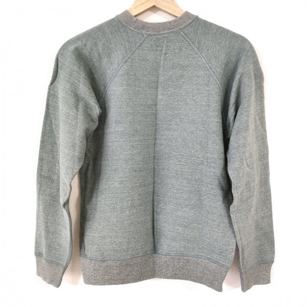  H / Hysteric Glamour H.HYSTERIC GLAMOUR sweatshirt size F - green × light gray × multi lady's long sleeve tops 