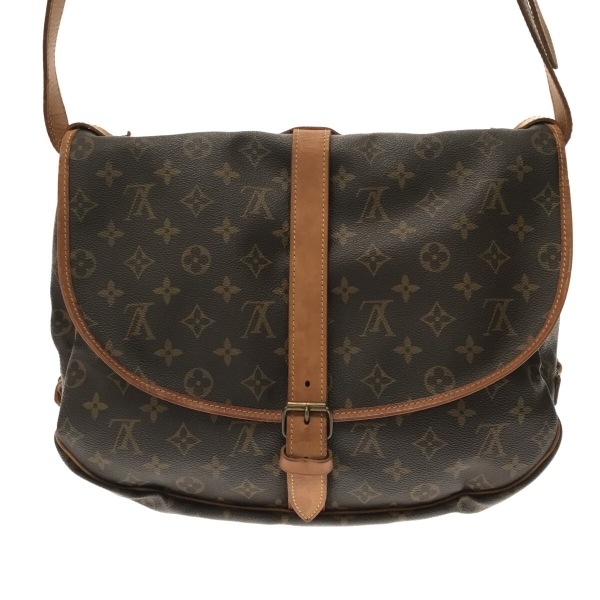 ルイヴィトン LOUIS VUITTON ショルダーバッグ M42254 ソミュール35 モノグラム・キャンバス - AR0991 バッグ モノグラム_画像3