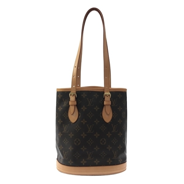 ルイヴィトン LOUIS VUITTON ショルダーバッグ M42238 プチ・バケット モノグラム・キャンバス - FL0091 バッグ モノグラム_画像1