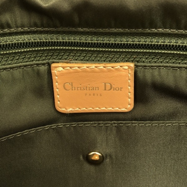 ディオール/クリスチャンディオール DIOR/ChristianDior ハンドバッグ ダブルサドルバッグ ジャガード×レザー バッグ_画像7