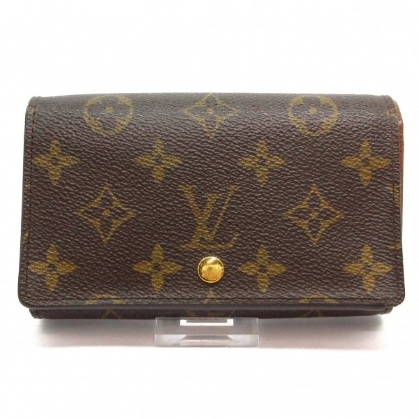 ルイヴィトン LOUIS VUITTON 2つ折り財布 M61730 ポルト モネ・ビエ トレゾール RA0013 財布 モノグラム_画像1