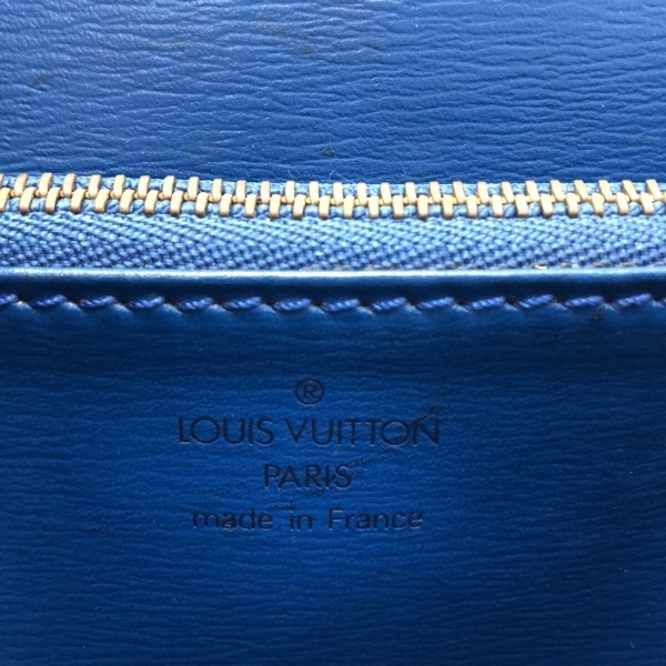 ルイヴィトン LOUIS VUITTON ハンドバッグ M52375 マルゼルブ レザー（LVロゴの刻印入り） トレドブルー MI0922 バッグ エピ_画像7