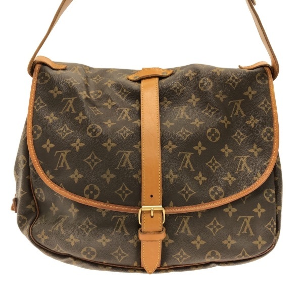 ルイヴィトン LOUIS VUITTON ショルダーバッグ M42254 ソミュール35 モノグラム・キャンバス - AR0995 バッグ モノグラム_画像3