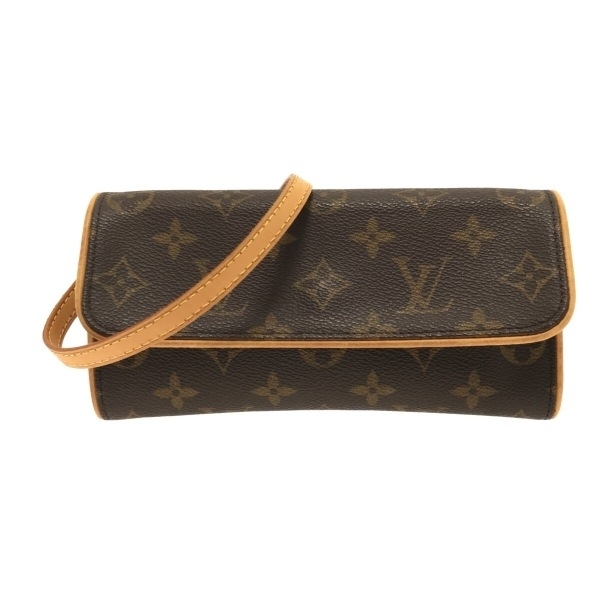 ルイヴィトン LOUIS VUITTON ショルダーバッグ M51854 ポシェット・ツインPM モノグラム・キャンバス - CA0022 バッグ モノグラム_画像1