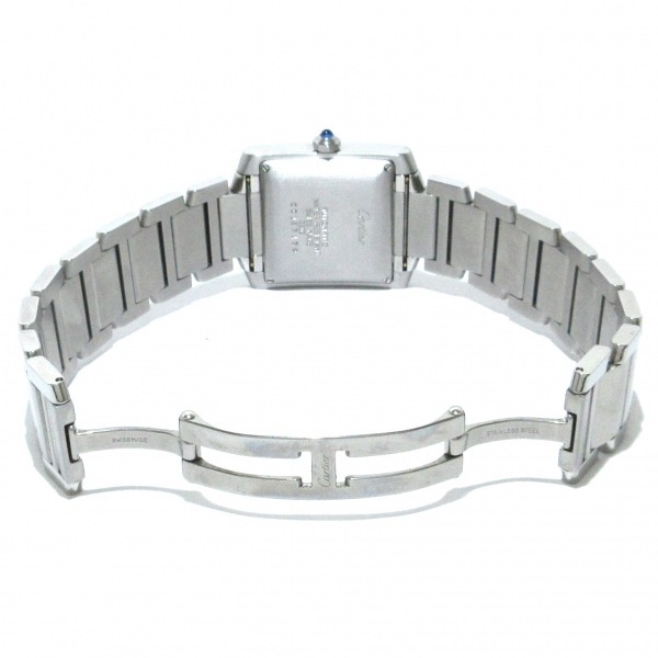 Cartier(カルティエ) 腕時計■美品 タンクフランセーズLM W51002Q3 メンズ SS アイボリーの画像6