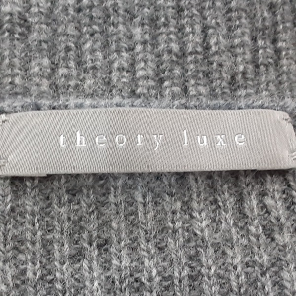 セオリーリュクス theory luxe 長袖セーター/ニット サイズ038 M - グレー レディース タートルネック トップス_画像3