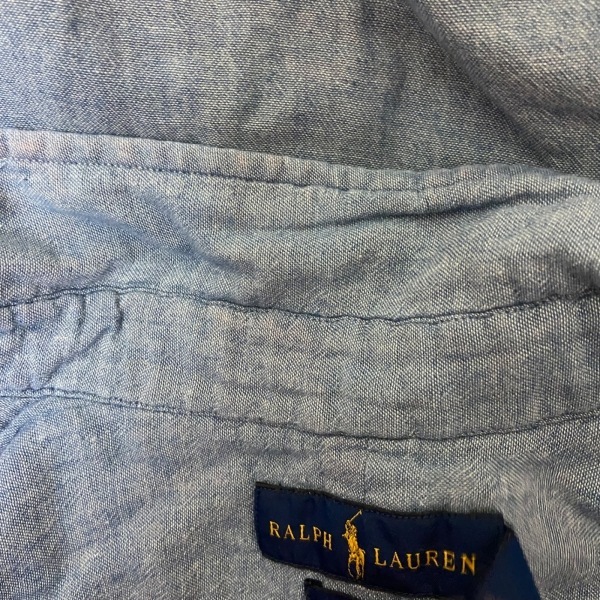 ラルフローレン RalphLauren 長袖シャツ サイズS - ライトブルー メンズ トップスの画像7