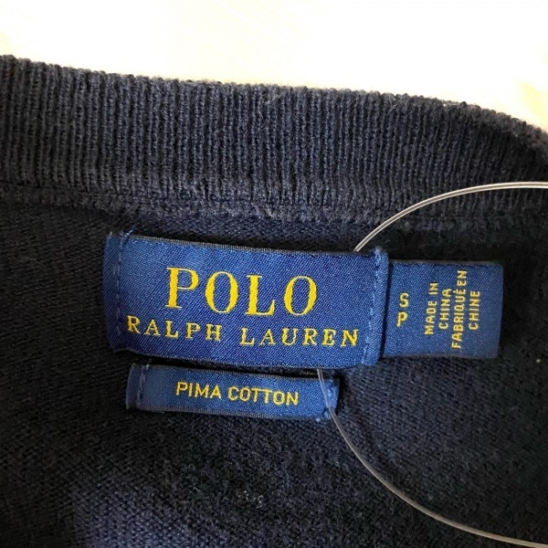 ポロラルフローレン POLObyRalphLauren カーディガン サイズS - ダークネイビー レディース 長袖 トップス_画像3