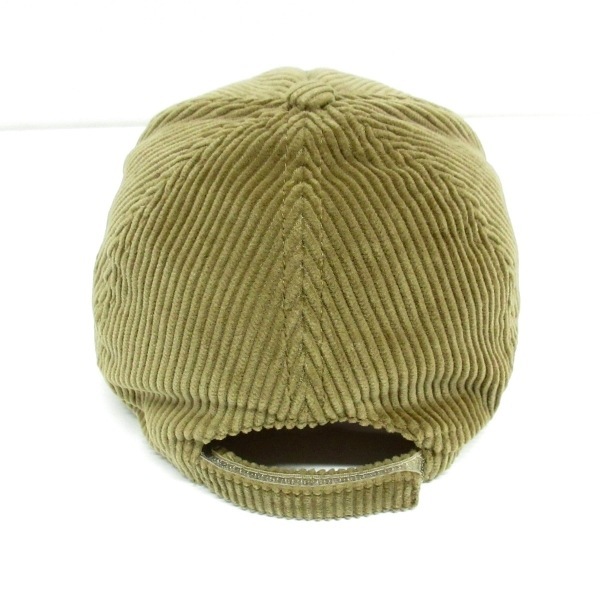 ミュウミュウ miumiu キャップ M 5HC179 ロゴ コットン ブラウン 美品 帽子_画像3