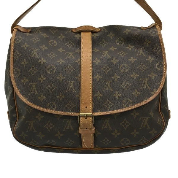 ルイヴィトン LOUIS VUITTON ショルダーバッグ M42254 ソミュール35 モノグラム・キャンバス - 8905VI バッグ モノグラム_画像3