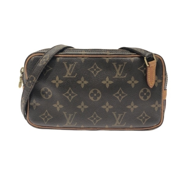 ルイヴィトン LOUIS VUITTON ショルダーバッグ M51828 ポシェットマルリーバンドリエール モノグラム・キャンバス - DU0013 バッグ_画像1