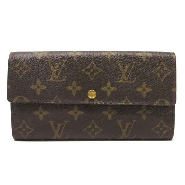 ルイヴィトン LOUIS VUITTON 長財布 M61726(旧型) ポシェット・ポルト モネ クレディ モノグラム・キャンバス TH0055 財布 モノグラム_画像1