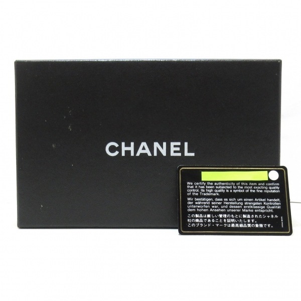 シャネル CHANEL 長財布 - レザー ゴールド シルバー金具 財布_画像9