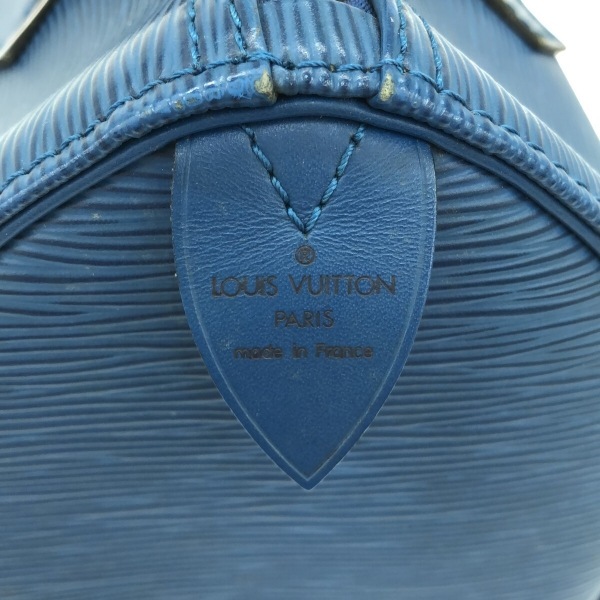 ルイヴィトン LOUIS VUITTON ハンドバッグ M43015 スピーディ25 レザー（LVロゴの刻印入り） トレドブルー SP0955 バッグ エピ_画像7