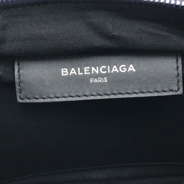 バレンシアガ BALENCIAGA ウエストポーチ 433625 ネイビー ネオ リフト キャンバス×レザー ブルー×黒 バッグ_画像7