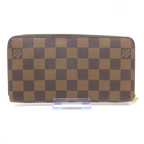 ルイヴィトン LOUIS VUITTON 長財布 N60015 ジッピー・ウォレット ダミエ・キャンバス エベヌ CA4123 財布 ダミエ_画像2