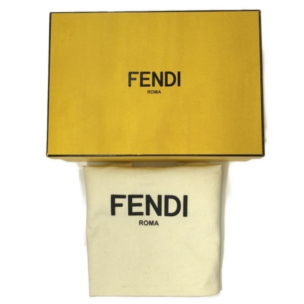 フェンディ FENDI 8M0346-SR0 - レザー×プレキシガラス ピンク×シルバー×マルチ チェーンウォレット/マルチカラーレインボースタッズ_画像10