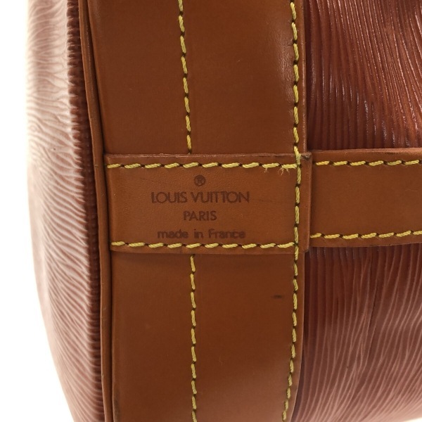 ルイヴィトン LOUIS VUITTON ショルダーバッグ M44003 ノエ レザー（LVロゴの刻印入り） ケニアブラウン AR0964 バッグ エピ_画像7