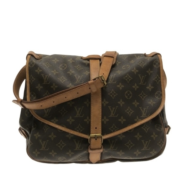 ルイヴィトン LOUIS VUITTON ショルダーバッグ M42254 ソミュール35 モノグラム・キャンバス - AR8912 バッグ モノグラム_画像1