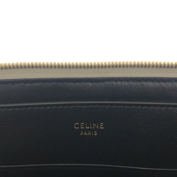 セリーヌ CELINE クラッチバッグ Cチャーム カーフスキン シルバー キルティング 美品 バッグ_画像7